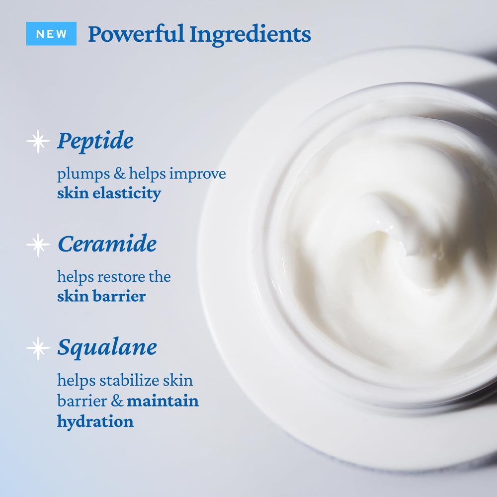 belif moisturizer applied to back of hand illustrating smooth spreadability and hydration