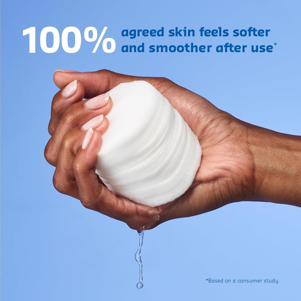 belif close-up of dual-texture pad embossing highlighting gentle exfoliation