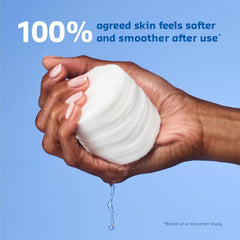 belif close-up of dual-texture pad embossing highlighting gentle exfoliation