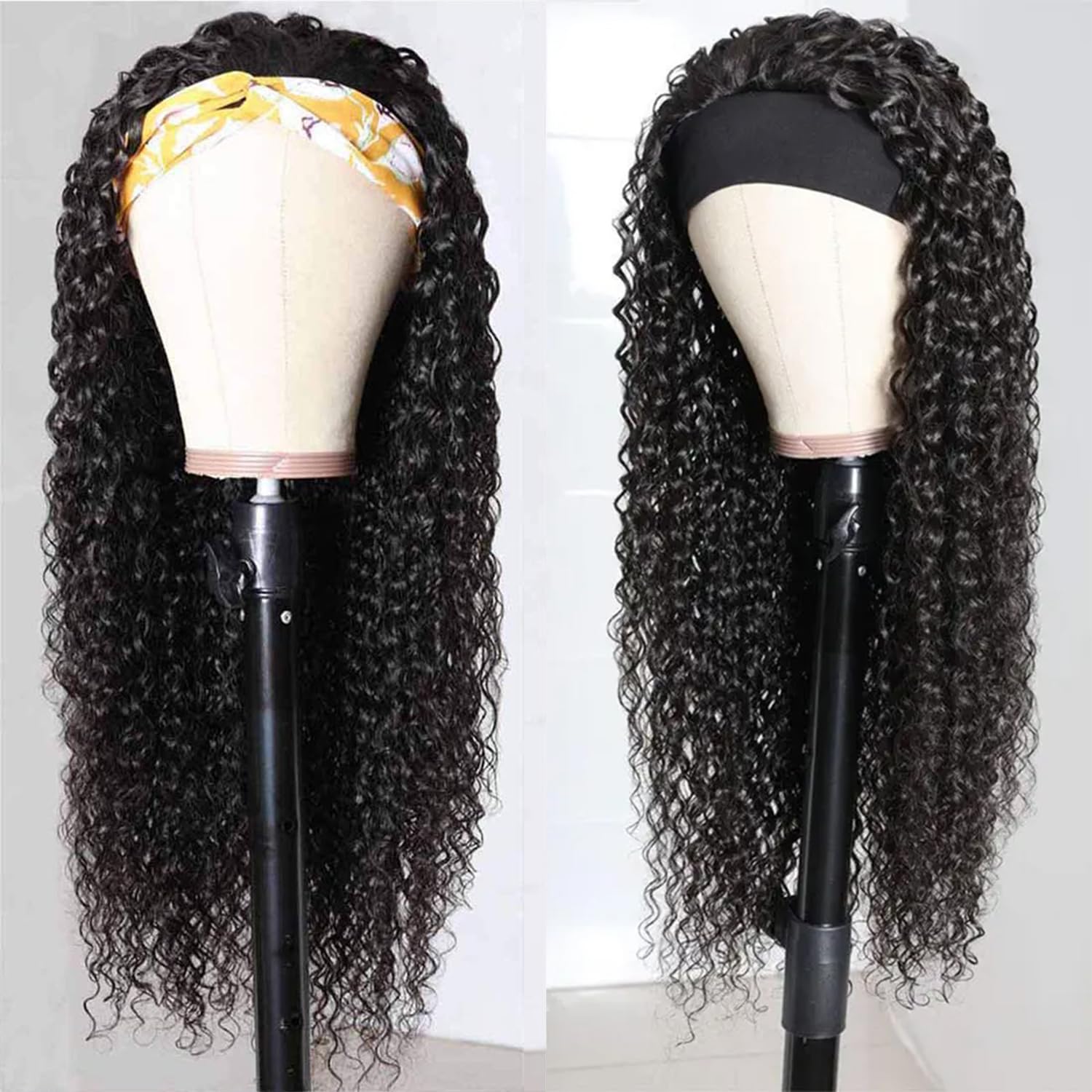 Bellarayine close-up of deep wave texture highlighting soft human-hair movement