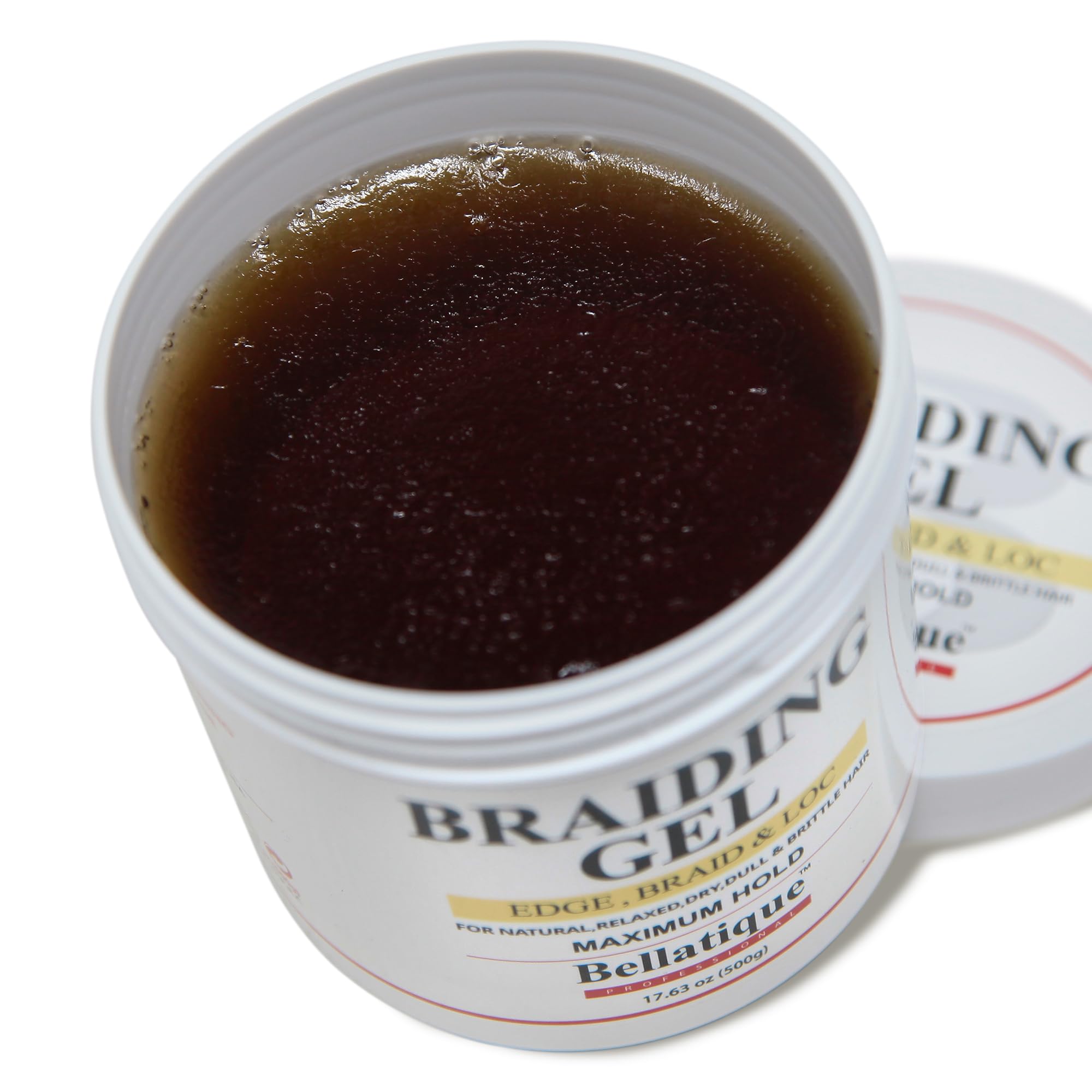 BELLATIQUE gel on fingers close-up demonstrating control and spreadability benefit