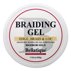 BELLATIQUE open jar showing smooth gel texture and easy application benefit