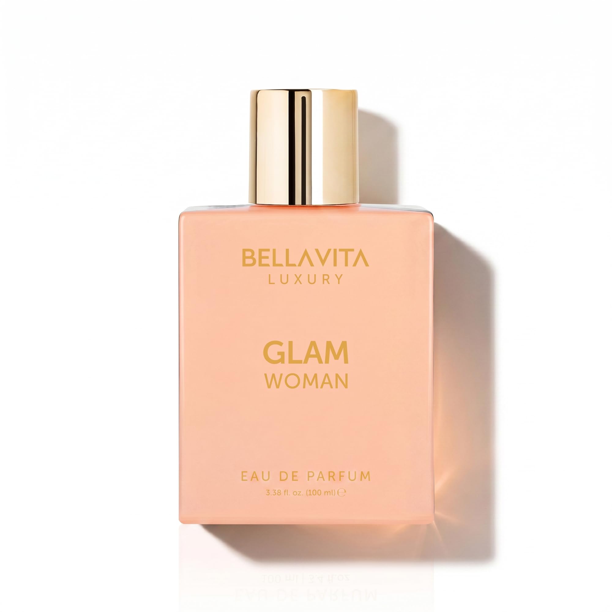 Bellavita Luxury front bottle view showing elegant design and instant appeal