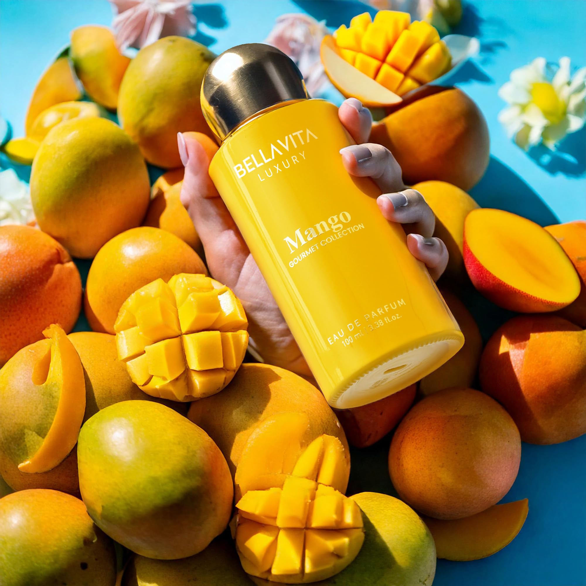 Bellavita Luxury perfume applied to wrist demonstrating gentle long-lasting projection
