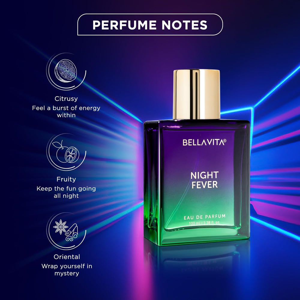 BellaVita Luxury bottle on bedroom dresser conveying daily luxury and accessibility