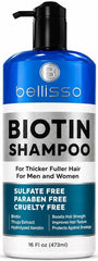 BELLISSO front packaging showing product and volumizing promise