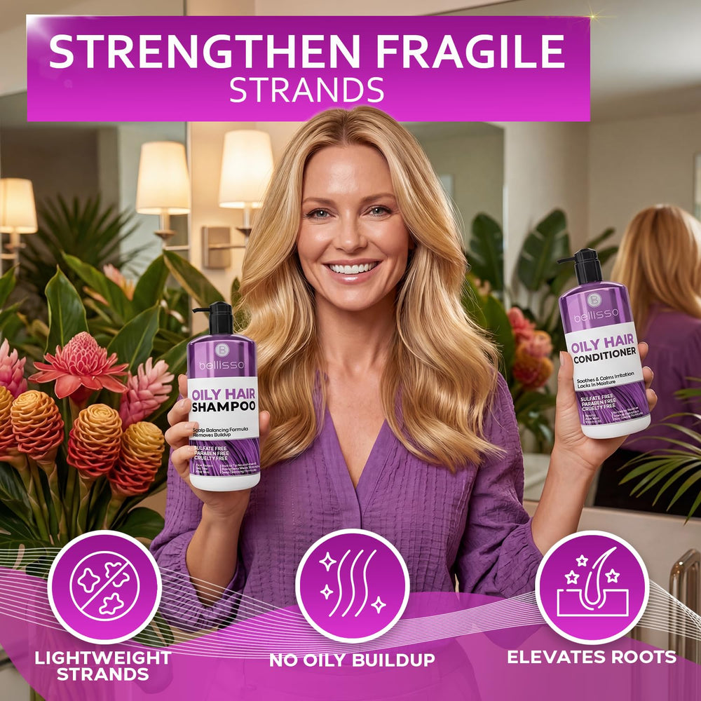 BELLISSO conditioner creamy texture showing lightweight hydration benefit