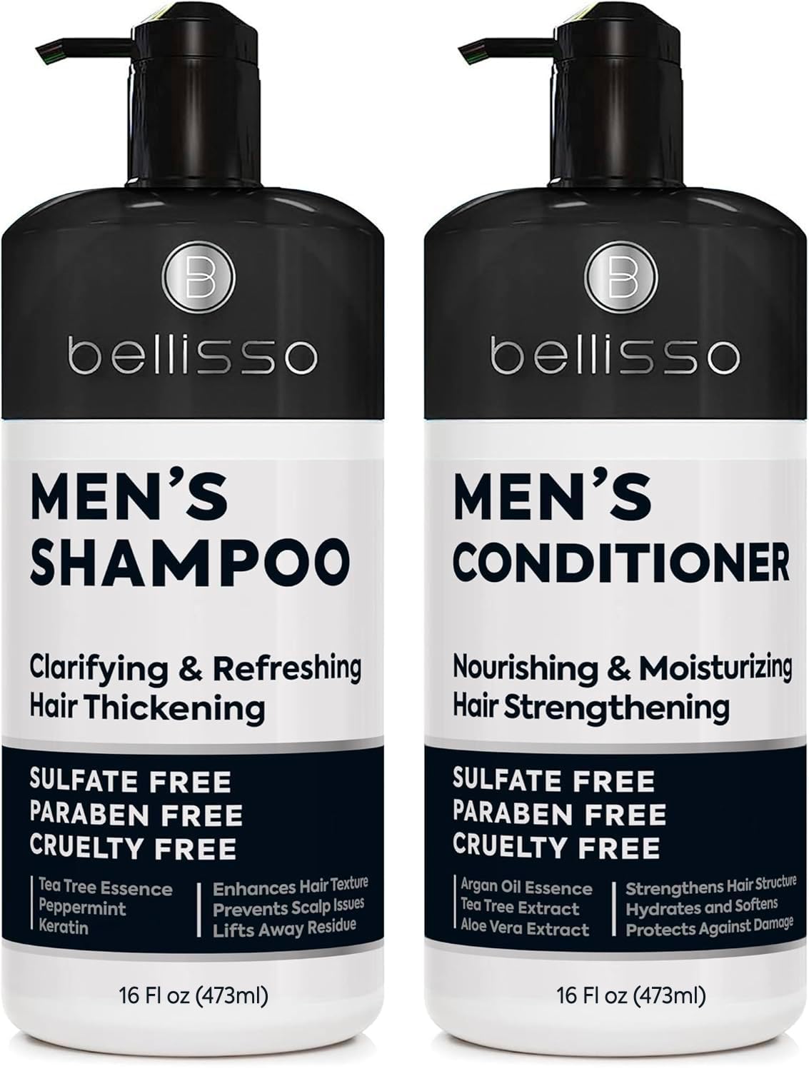 BELLISSO front packaging showing set and benefits