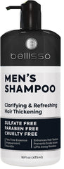 BELLISSO front bottle shot showing label and product benefit clarity