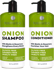 Bellisso front packaging showing set and volumizing benefit