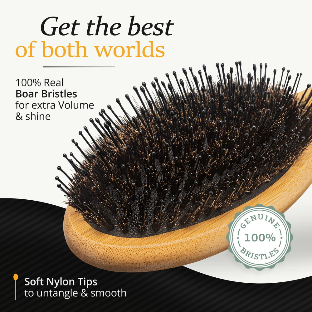 Belula detailed nylon pins detangling hair gently with less breakage