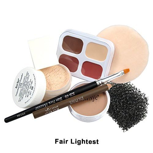 Ben Nye product applied on model demonstrating FAIR coverage and stage-ready finish