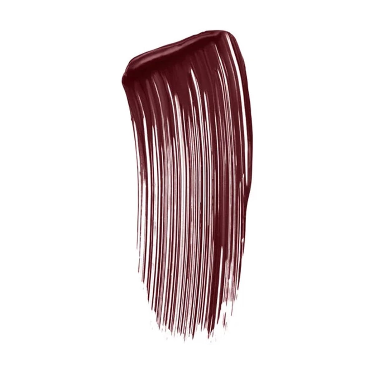 Benefit BADgal BANG swatch on skin showing wild plum color payoff and layering benefit