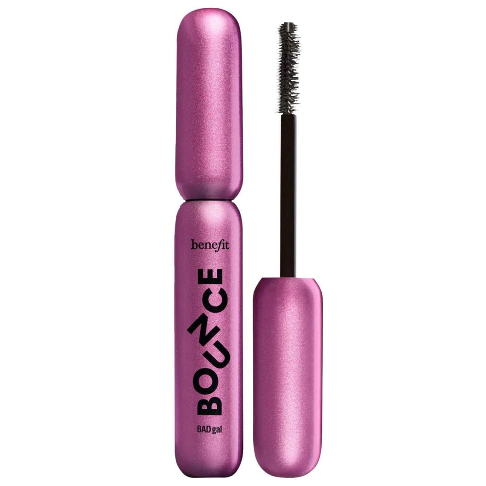 Benefit BADgal Bounce front packaging shows compact tube and Pump'd Up Black shade benefit