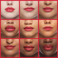 Benefit Benetint applied on model cheeks and lips for natural flush benefit