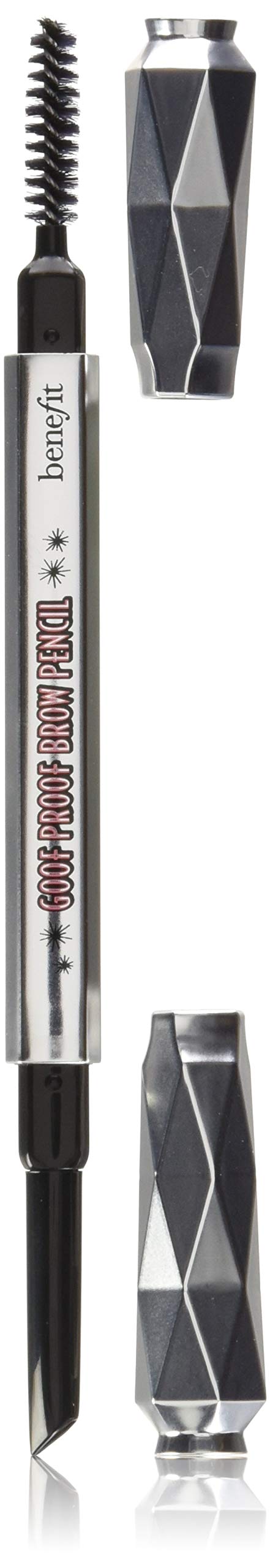 Benefit brow pencil front view showing product and branding for quick shaping