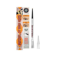 Benefit pencil front packaging showing slim retractable pencil and shade