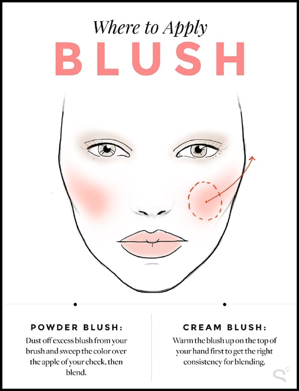 Benefit applying Shellie with a brush for buildable, natural cheek color benefit