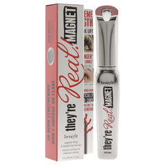 Benefit they're real mascara texture closeup illustrating smooth, buildable black formula