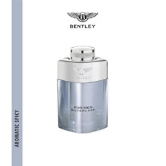 Bentley Silverlake bottle on a sunlit beach scene suggesting coastal freshness and lifestyle versatility