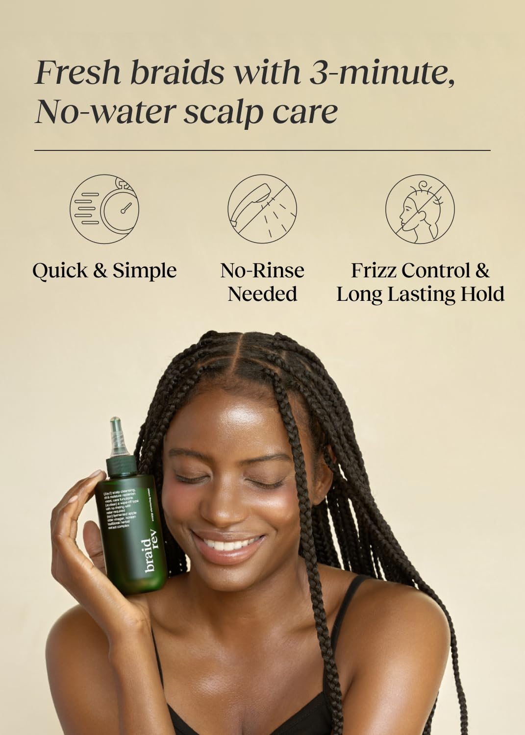 BEPHOR toner soaked on cotton pad ready for use, enables fast targeted cleansing