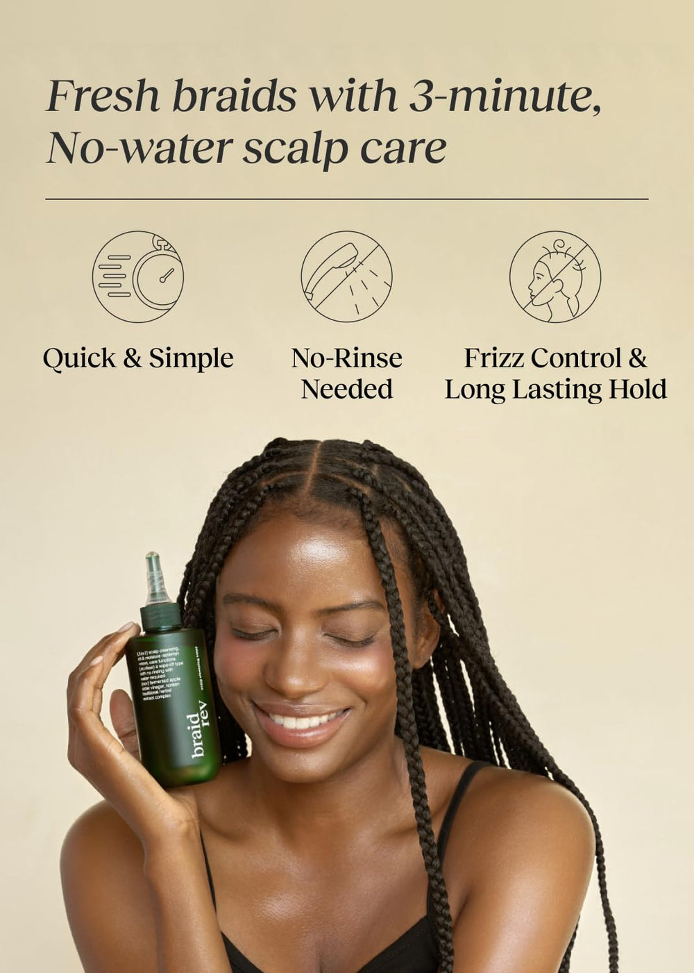 BEPHOR toner soaked on cotton pad ready for use, enables fast targeted cleansing
