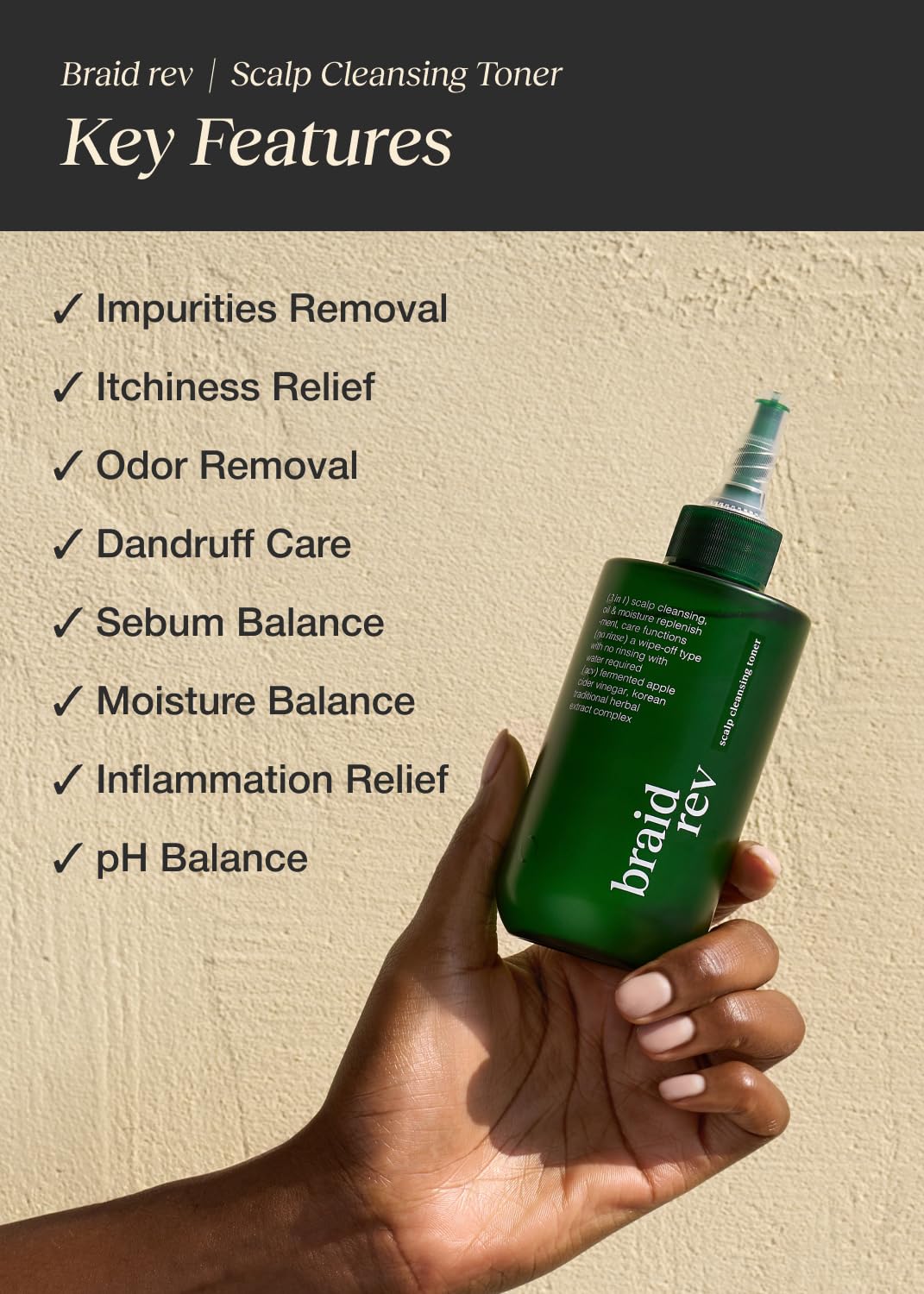 BEPHOR close texture of toner pour, shows lightweight formula and clarity