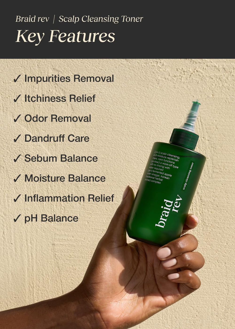 BEPHOR close texture of toner pour, shows lightweight formula and clarity