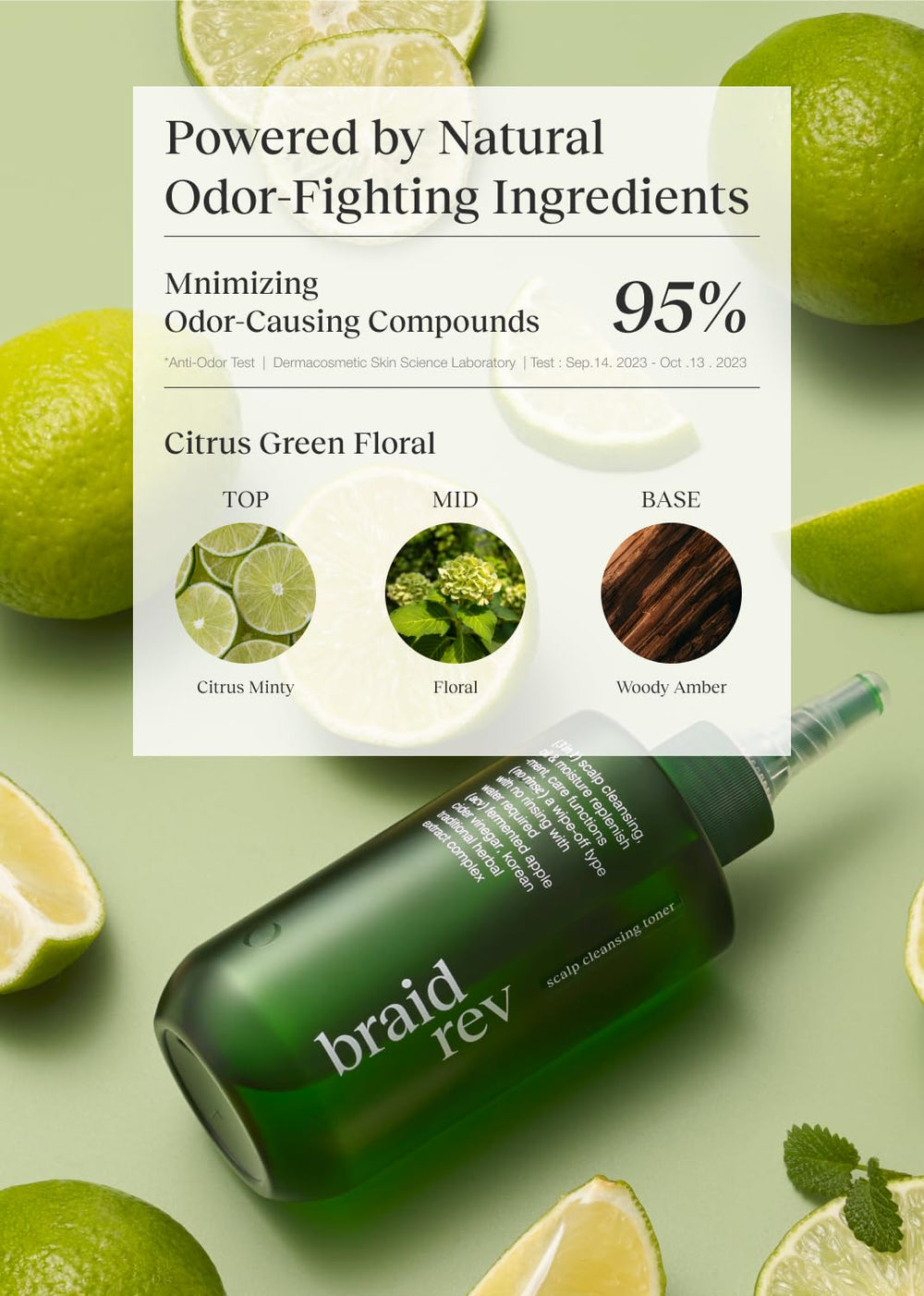 BEPHOR ingredient label closeup highlighting apple cider vinegar and herbal extracts