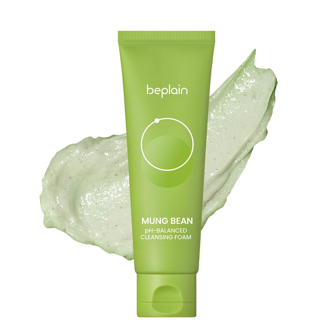 beplain front packaging showing tube and product benefit of gentle cleansing