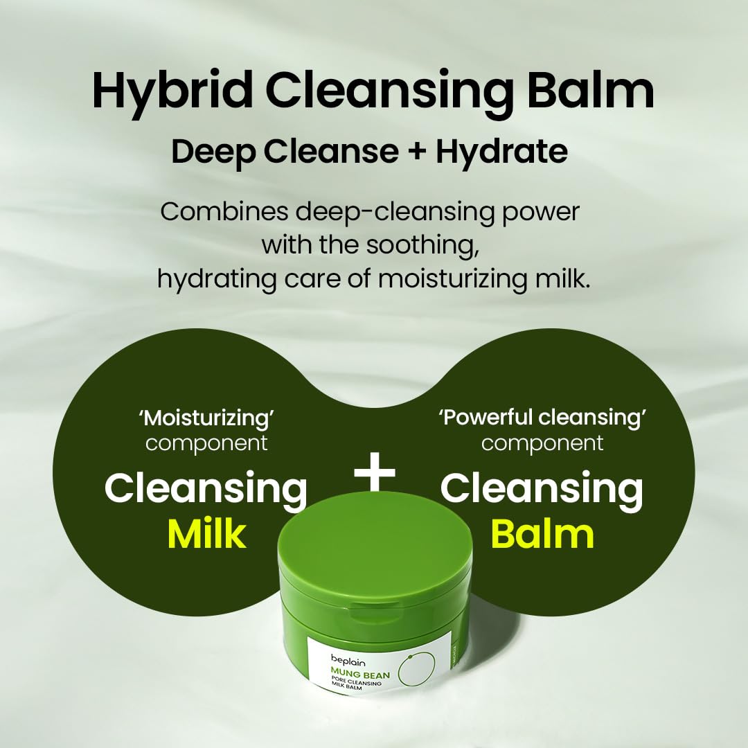 beplain open jar texture close-up showing smooth balm and hydrating feel