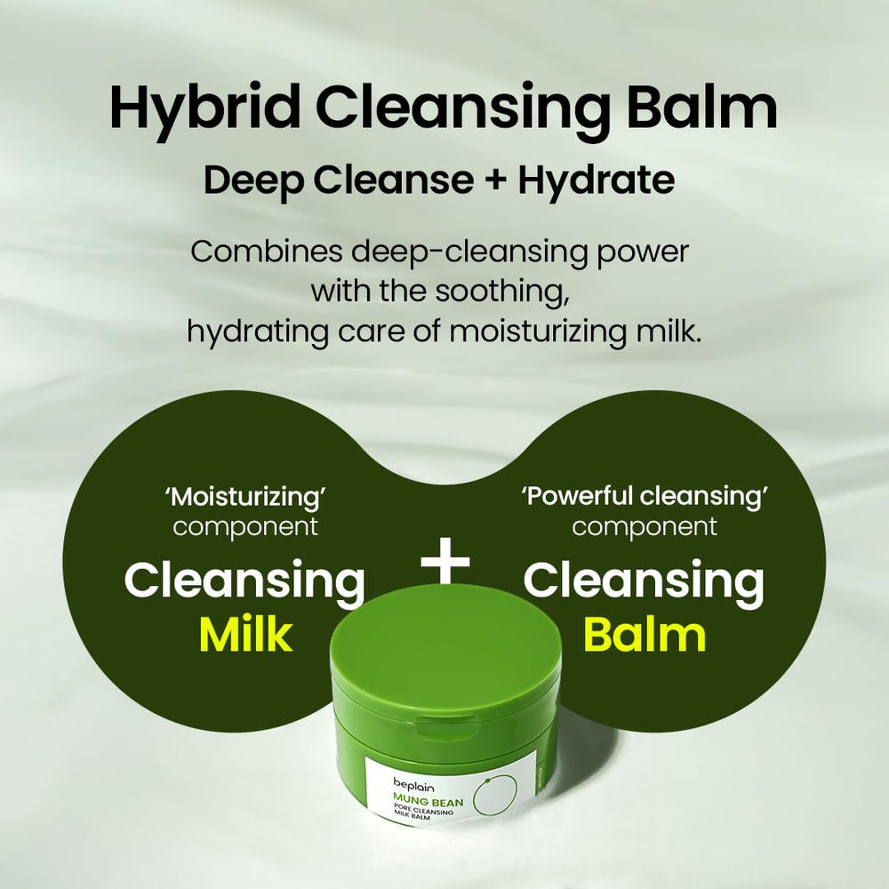 beplain open jar texture close-up showing smooth balm and hydrating feel