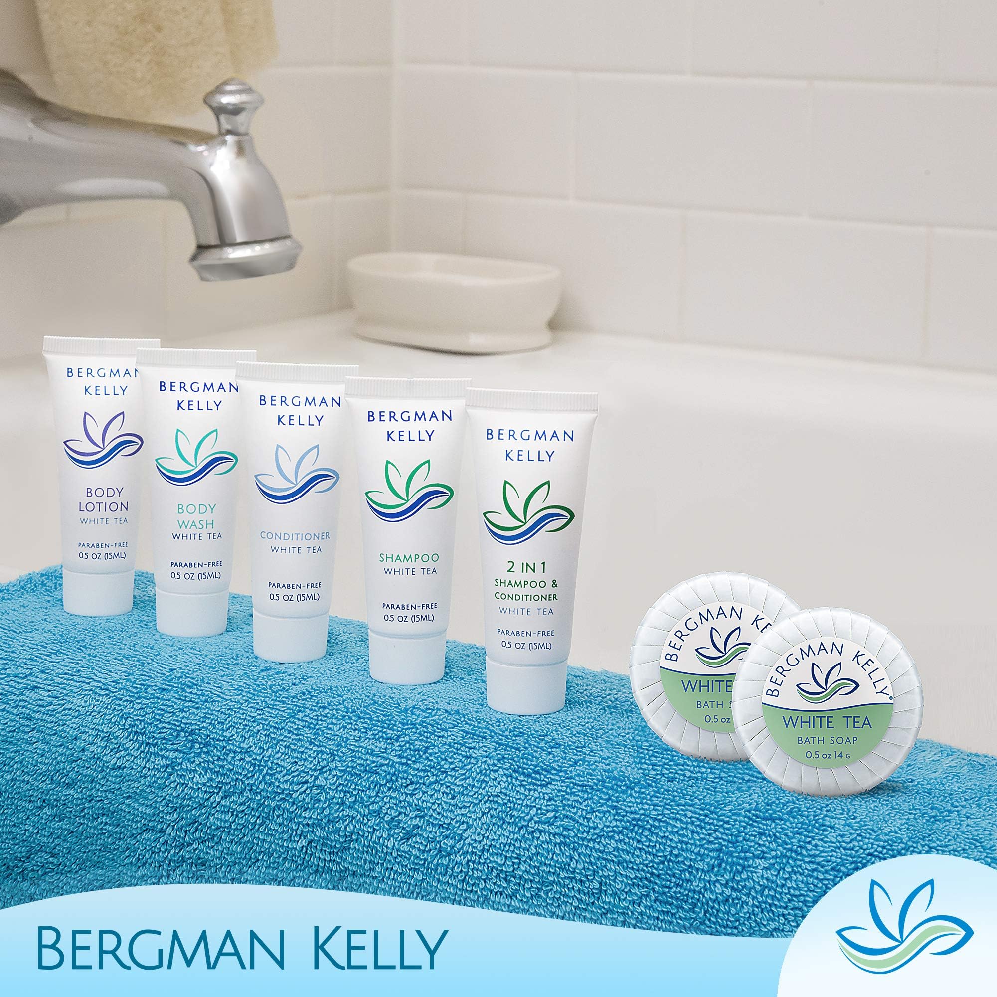 BERGMAN KELLY ingredient label panel showing paraben-free assurance