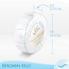 BERGMAN KELLY individually wrapped soap detail highlighting hygienic packaging benefit
