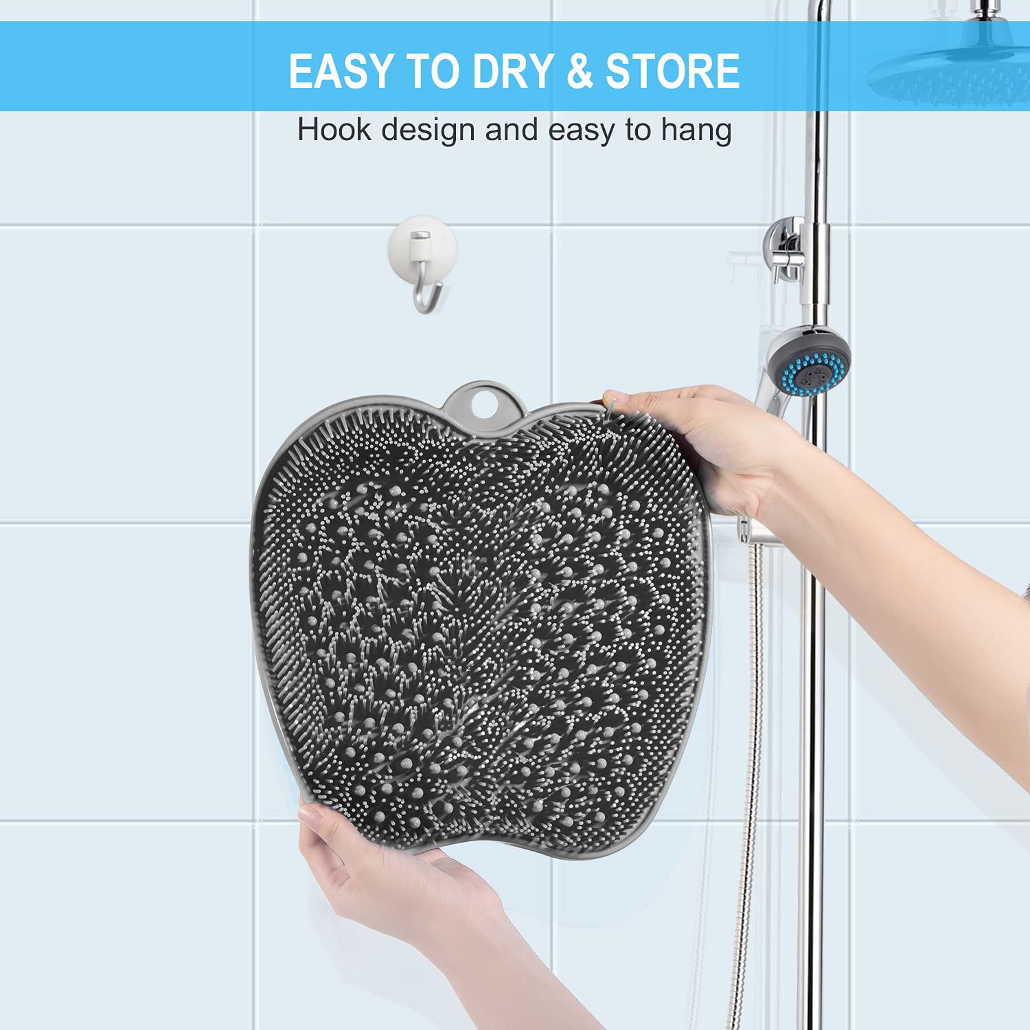 BESKAR folded for compact storage showing easy drying and space-saving benefit