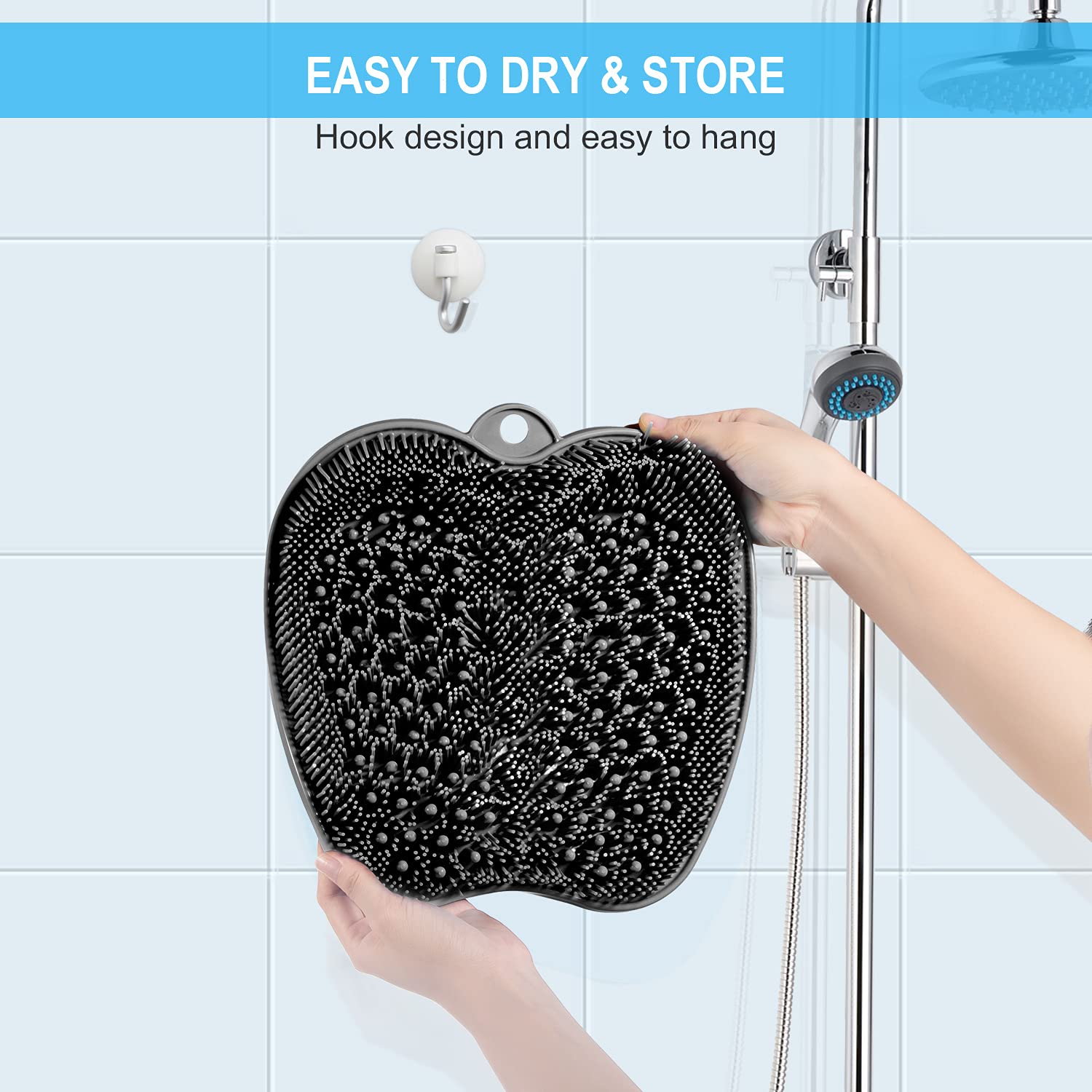 BESKAR in a bathroom setting showing easy integration into routine