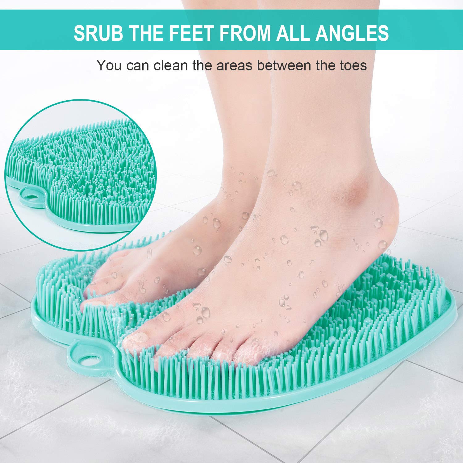 BESKAR underside with suction cups demonstrating stable non-slip grip