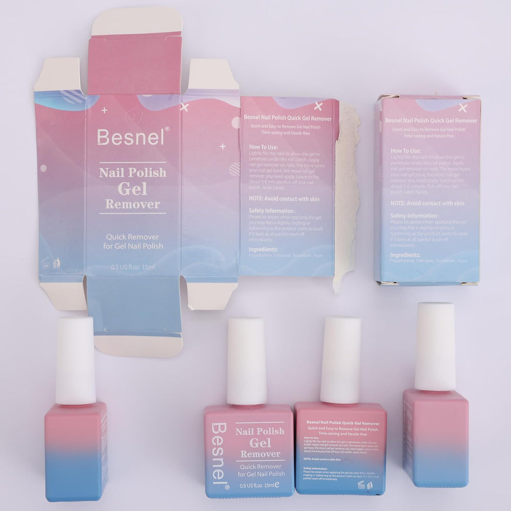 BESNEL gel texture close-up demonstrating low-odor smooth formula