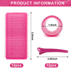BESSEEK close-up of roller texture showing self-grip surface for gentle hold and reduced frizz