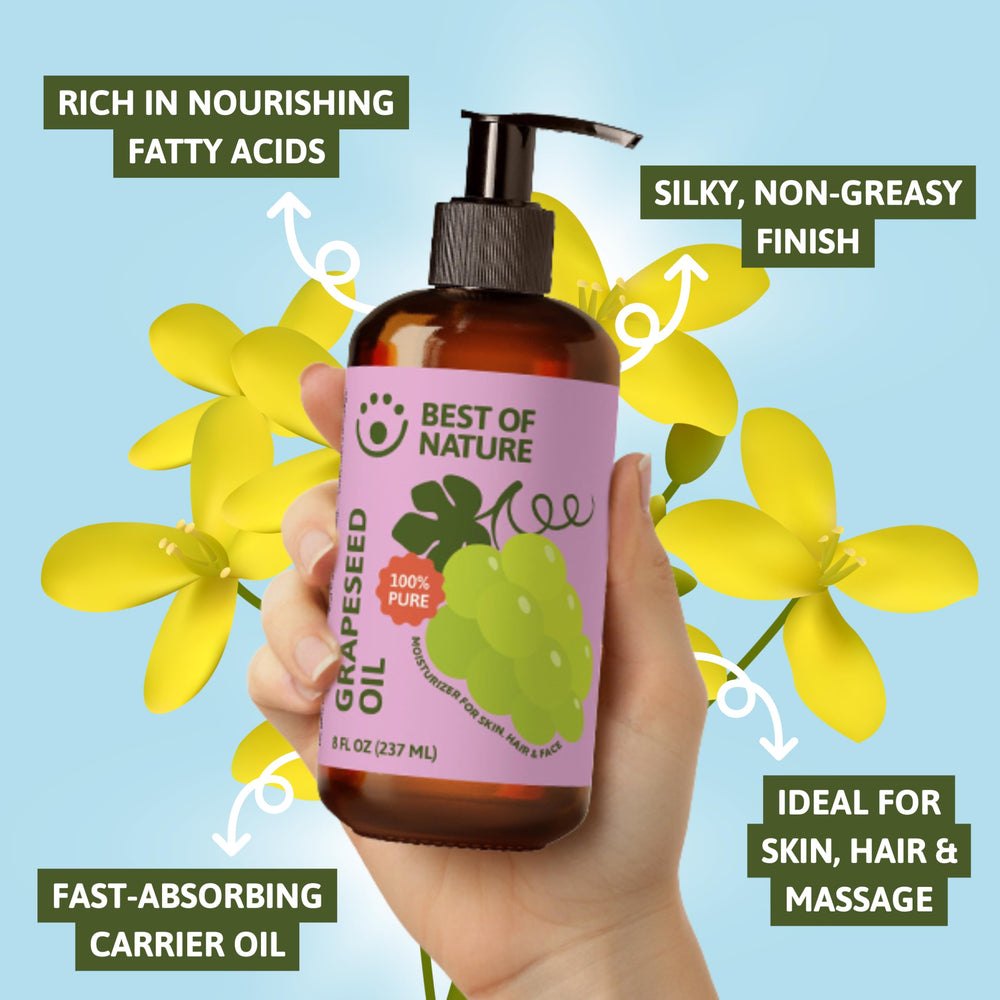 Best of Nature used in massage, illustrating smooth slip and professional use