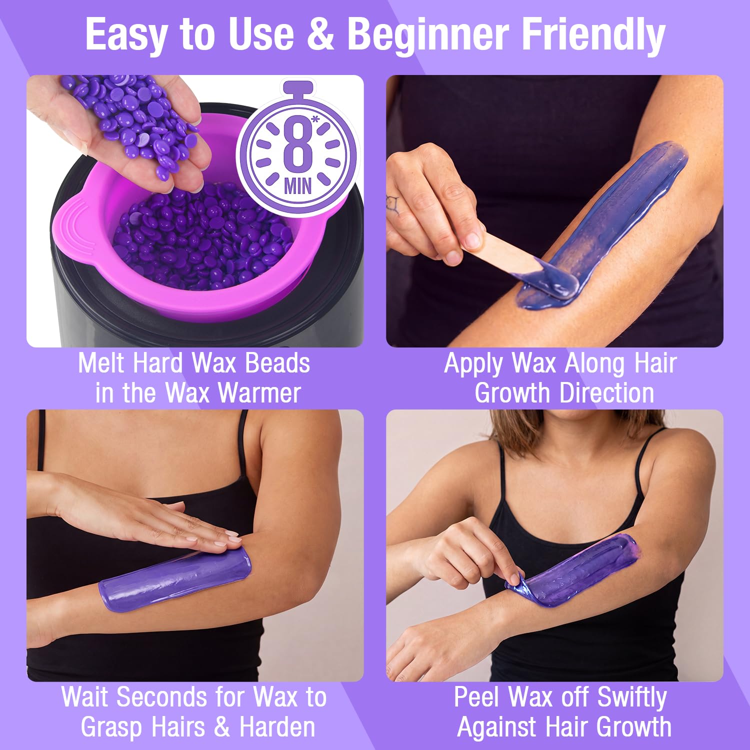 Bestidy applicators and accessory set laid out to show full treatment options