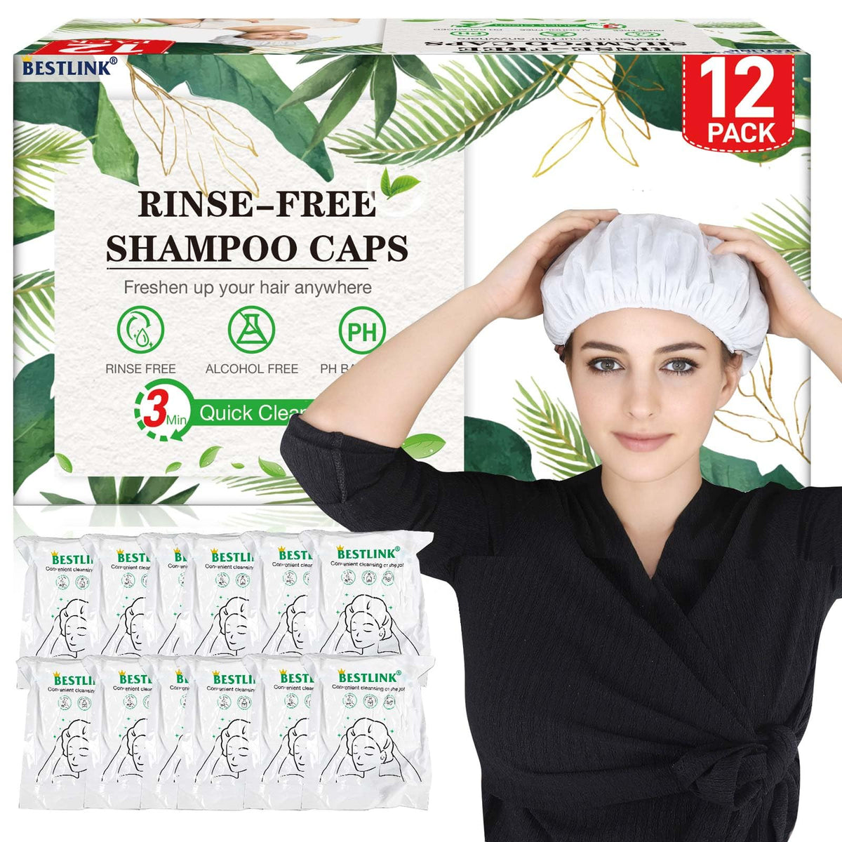 BestLink front packaging showing 12-cap box and clear benefits