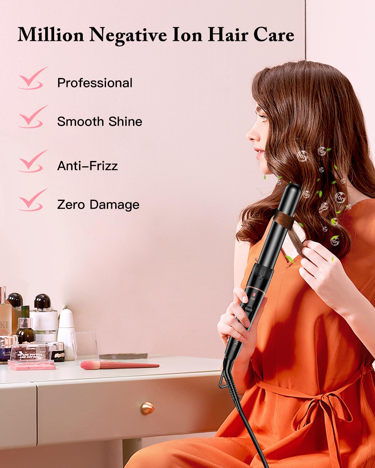 BESTOPE PRO heat-resistant glove and clips included for safer styling