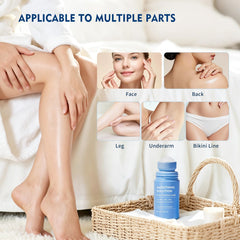 BETTENKO applied to bikini line illustrating soothing effect for sensitive areas