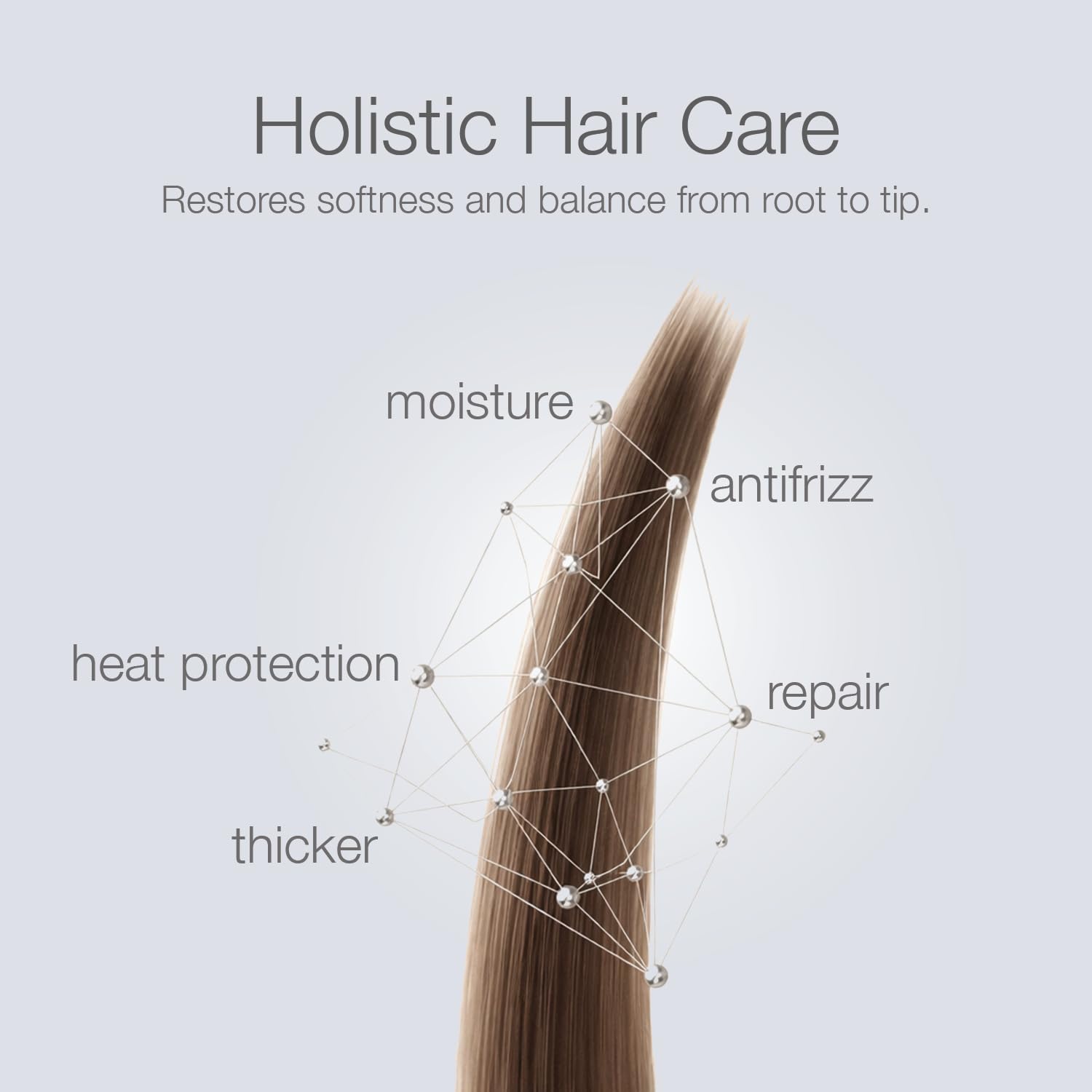 Better Not Younger before and after hair result showing smoother, fuller-looking hair