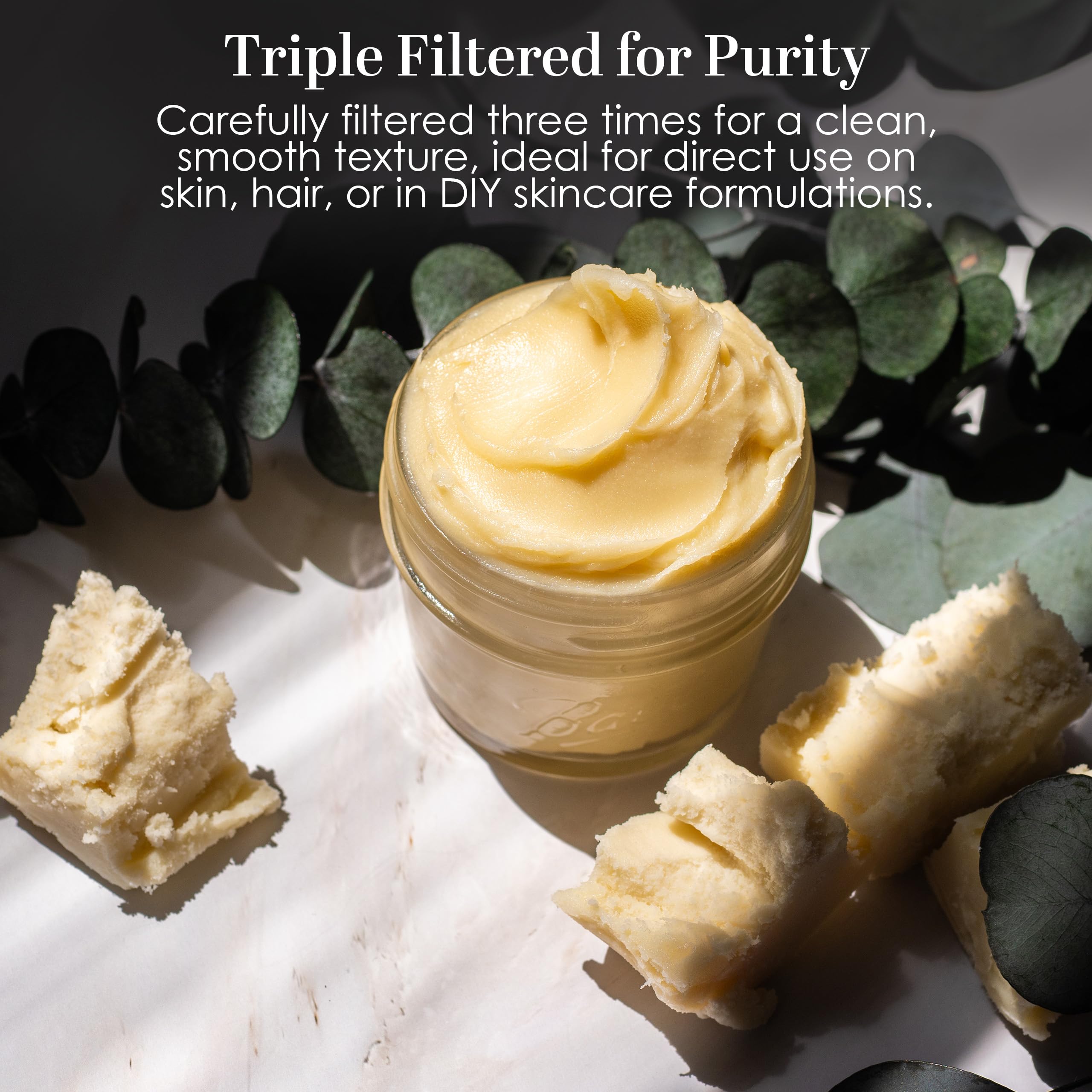 Better Shea Butter cooperative in Ghana highlighting ethical sourcing benefit