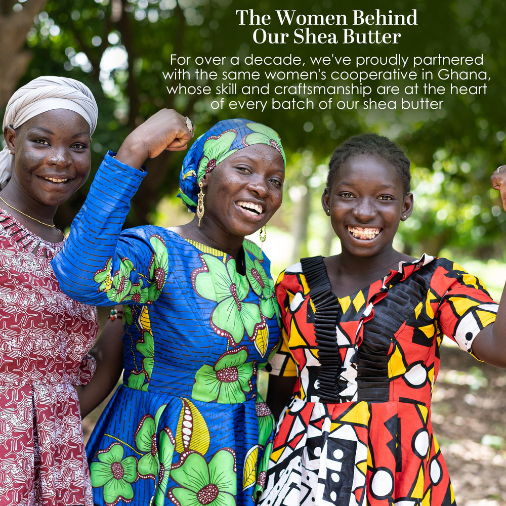 Better Shea Butter cooperative sourcing photo showing ethical Ghanaian origin
