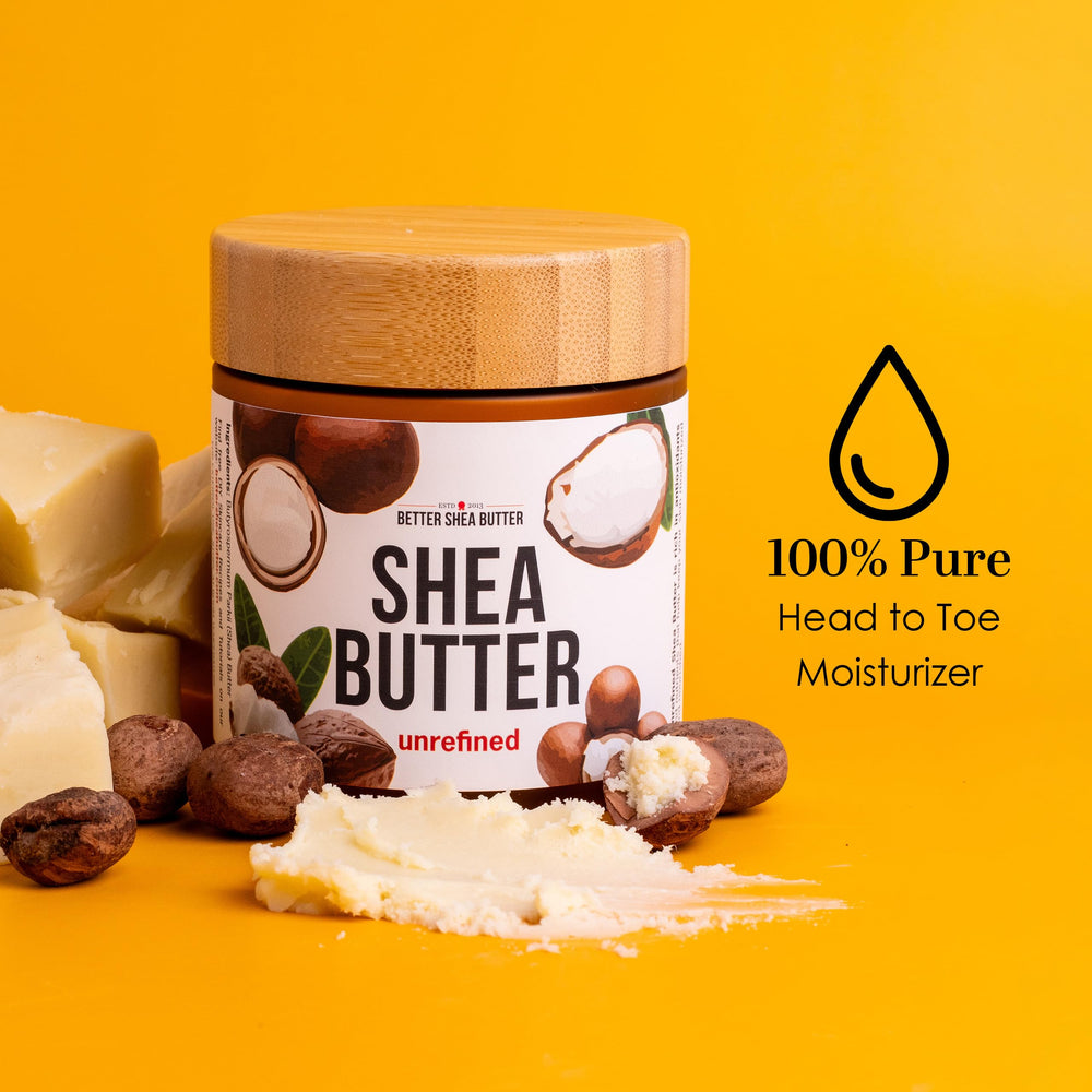 Better Shea Butter creamy texture close-up for deep moisturization benefit