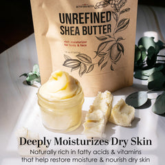 Better Shea Butter texture close-up highlighting creamy, spreadable consistency