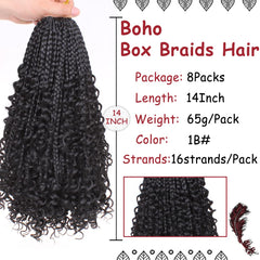 Beverlee close-up of braid texture and curly ends adding natural movement